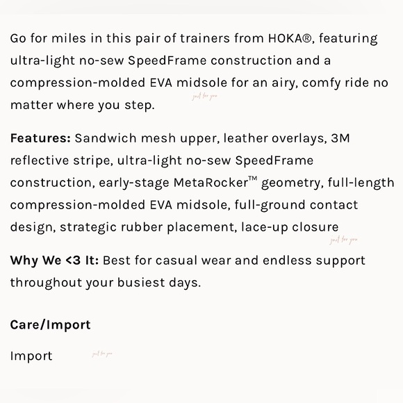 NEW Free People HOKA® Clifton L Athletics Sneakers - Picture 5 of 13